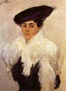 Max Liebermann Portrait of Mrs Spain oil painting artist
